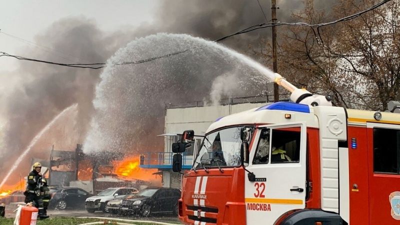 روسيا: مصرع شخصين بحريق في مستشفى بموسكو