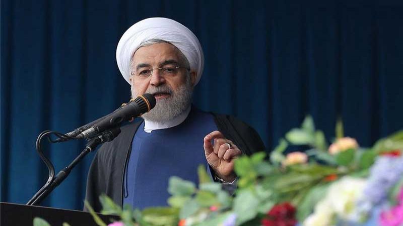 روحاني: على من يسعى لإلحاق الهزيمة بإيران عبر العقوبات أن يتراجع عن هذه السياسة ويدرك أنها خاطئة وفاشلة
