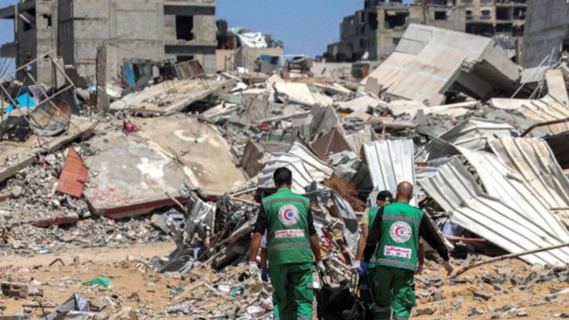 العدوان على غزة مستمر لليوم الـ 207.. انتشال جثامين 6 شهداء متحللة