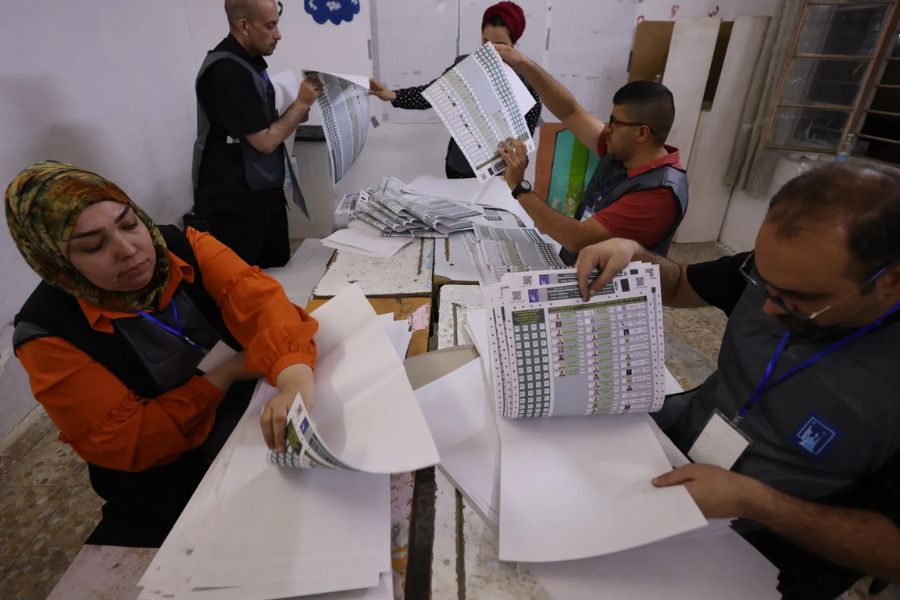 إعلان النتائج الأولية للانتخابات العراقية لعام 2025