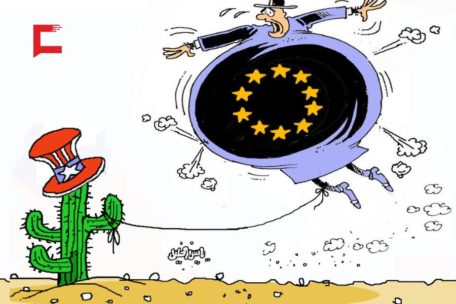 كاريكاتور‎ العهد