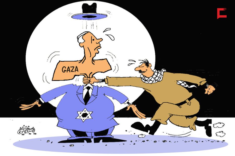 كاريكاتور‎ العهد