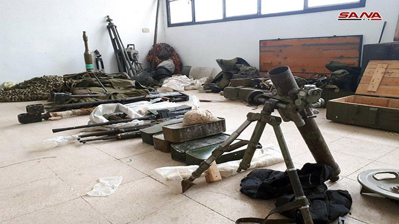 درعا: العثور على أسلحة بينها صواريخ " إسرائيلية" غرب نوى