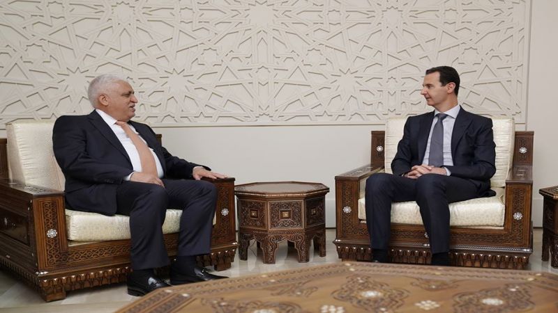 #الرئيس_الأسد يتلقى رسالة من رئيس الوزراء العراقي