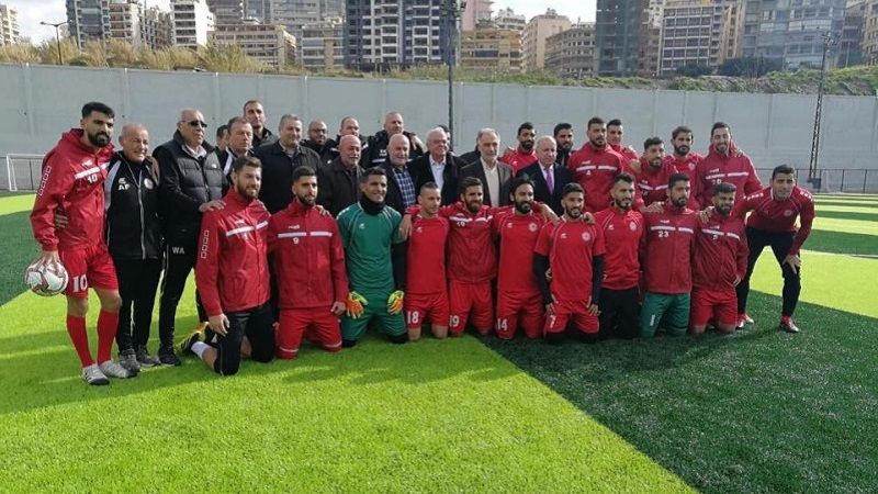 منتخب لبنان يواصل استعداداته لأمم آسيا والوزير فنيش يعد اللاعبين بمكافآت
