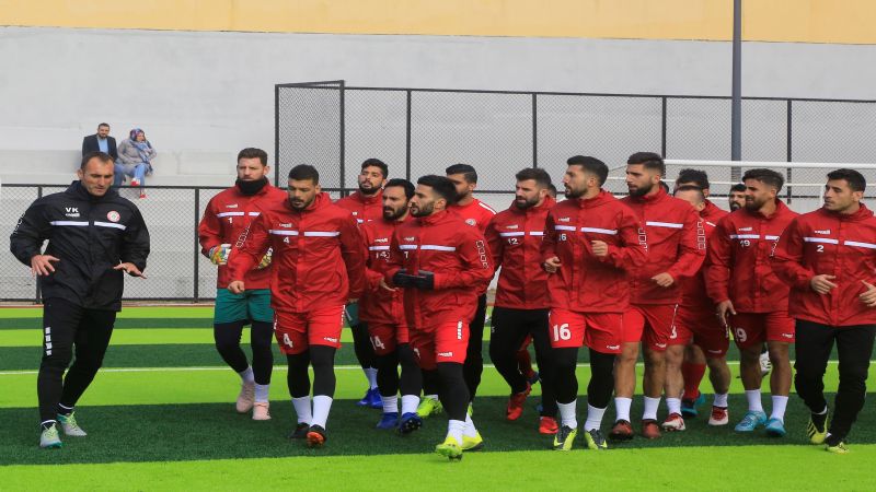 منتخب لبنان يستعد لمواجهات كأس آسيا