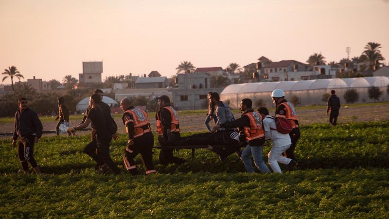 إصابة 15 فلسطينيًا برصاص الاحتلال في جمعة "مقاومة التطبيع" في غزة‎
