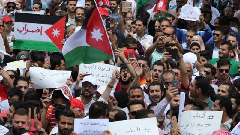 تجدّد الاحتجاجات المطلبية في الأردن