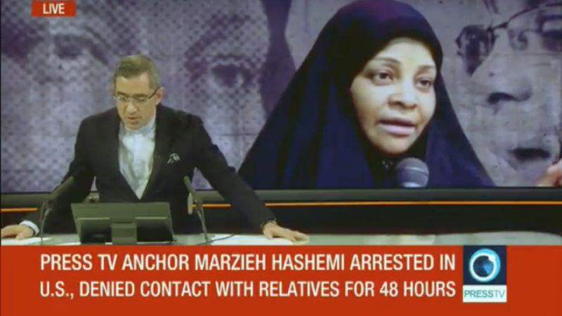 السلطات الامريكية تعتقل الصحافية مرضية هاشمي