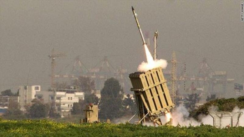 جيش الاحتلال يعلن اسقاط منظومة القبة الحديدية لصاروخ فوق منطقة جبل الشيخ