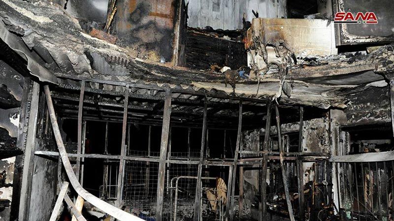 مقتل سبعة أطفال أشقاء في حريق منزلهم في دمشق