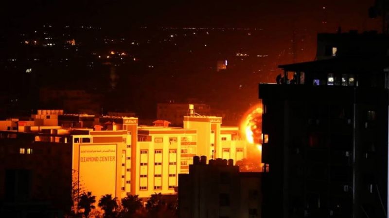 غزة تصد العدوان ومصر تتدخل لوقف اطلاق النار 