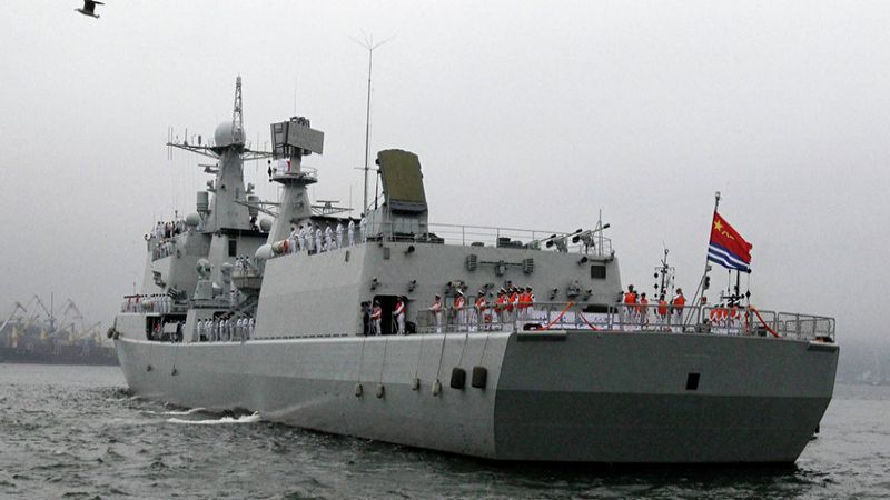 مناورات بحرية روسية صينية ضخمة في أواخر نيسان/أبريل