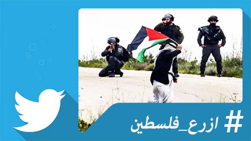 في الذكرى الـ43 لـ#يوم_الأرض .. #إزرع_فلسطين