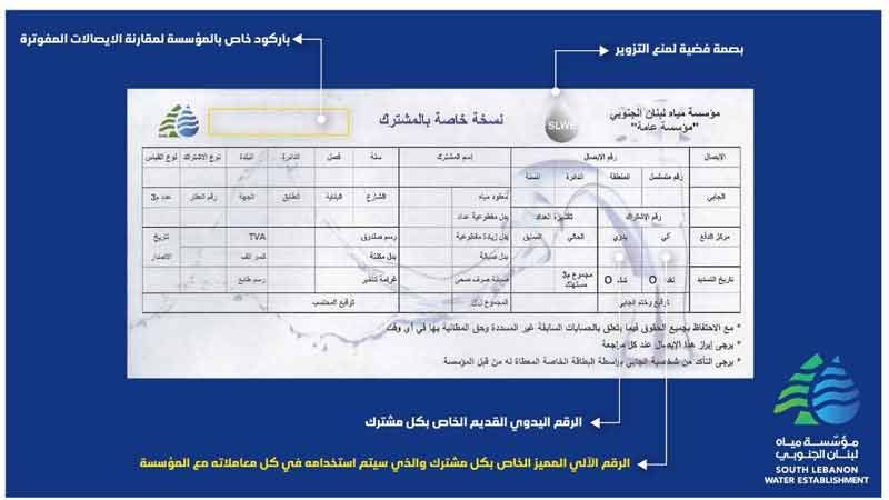 #مؤسسة_مياه_لبنان_الجنوبي: انجاز تجهيز قسم الفوترة الآلية الجديد