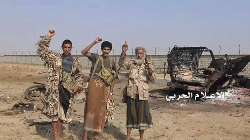 الجيش اليمني واللجان يفشلون أكبر هجوم لقوى العدوان باتجاه مواقعهم في حرض