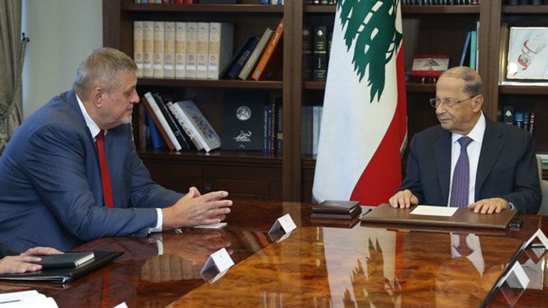 الرئيس عون استقبل المنسق الخاص للأمم المتحدة في لبنان