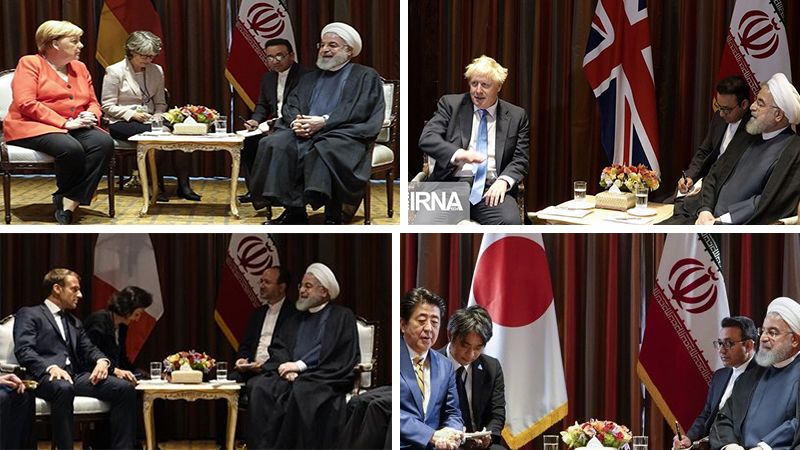 روحاني يلتقي عددًا من الرؤساء في نيويورك: أميركا الداعمة الرئيسية للإرهاب في الشرق الأوسط