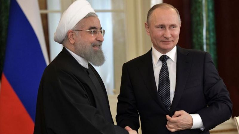 بوتين وروحاني يبحثان الوضع في سوريا والاتفاق النووي