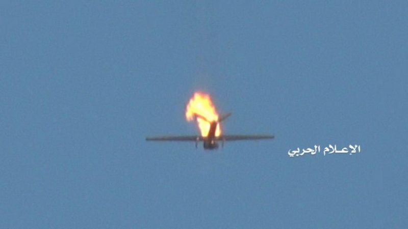 اليمن: إسقاط طائرة تجسّس مسيرة للعدوان السعودي قبالة نجران