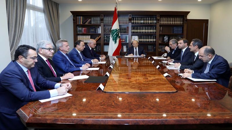 اجتماع بعبدا المالي: تكليف حاكم مصرف لبنان اتخاذ التدابير المؤقتة