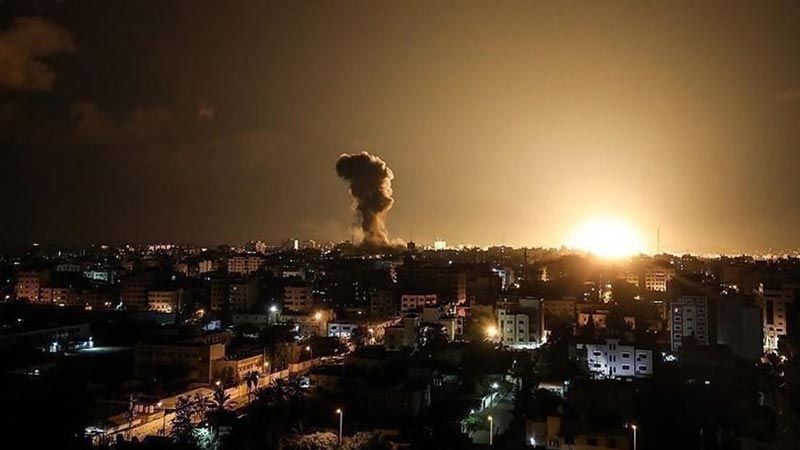 الإحتلال يقصف مواقع للمقاومة في غزة