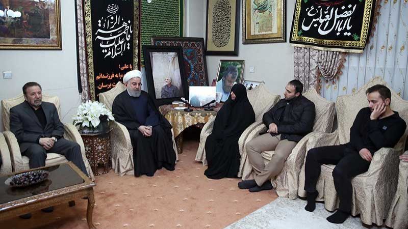 الرئيس الايراني: الثأر لدم الشهيد سليماني واقعٌ لا محالة