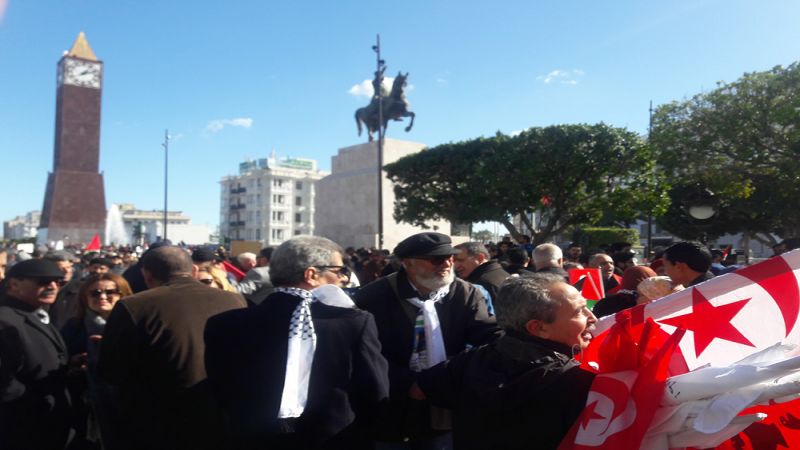 رسالة التونسيين لترامب: لا لصفقة العار