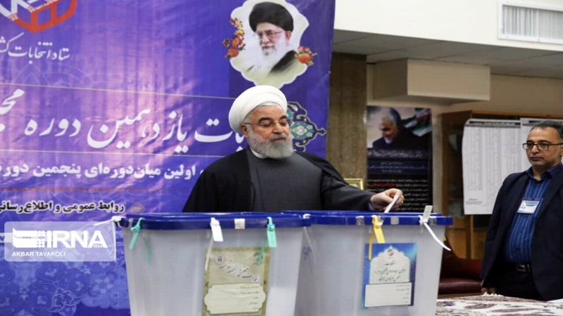 قادة إيران: كل صوت في الانتخابات سيوجّه صفعةً لواشنطن