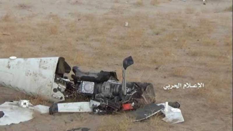 اليمن: إسقاط طائرة تجسسية لقوى العدوان في الحديدة