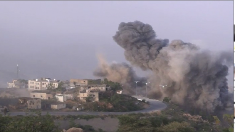 استشهادُ 3 مواطنين يمنيين بغارات العدوان على صعدة وسريع يتوعد