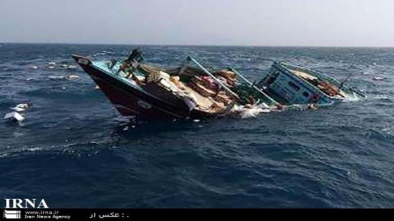 باخرة بضائع إيرانية تغرق في المياه العراقية
