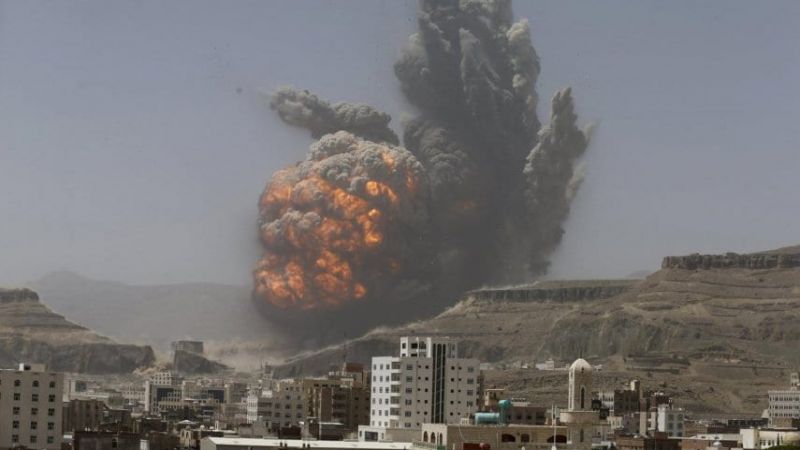 طيران العدوان السعودي يصعّد من غاراته على اليمن