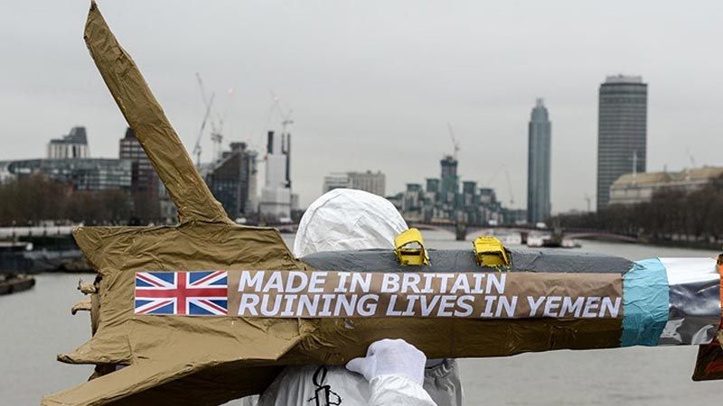 الحكومة البريطانية تصرّ على دعم السعودية بالسلاح