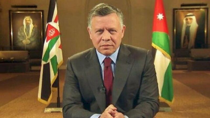 ملك الأردن يعارض خطّة الضمّ