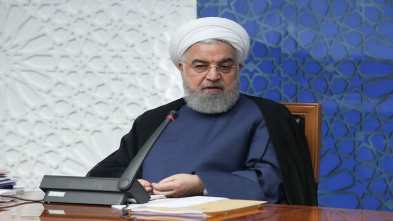 روحاني: مخطط الأعداء في تدمير الإقتصاد الإيراني عبر العقوبات باء بالفشل