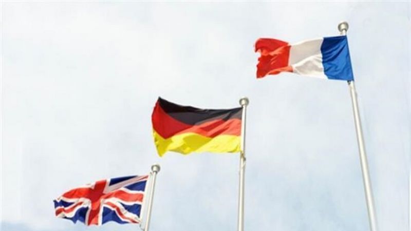 فرنسا وألمانيا وبريطانيا: لا ندعم مبادرة واشنطن لاعادة فرض العقوبات على إيران