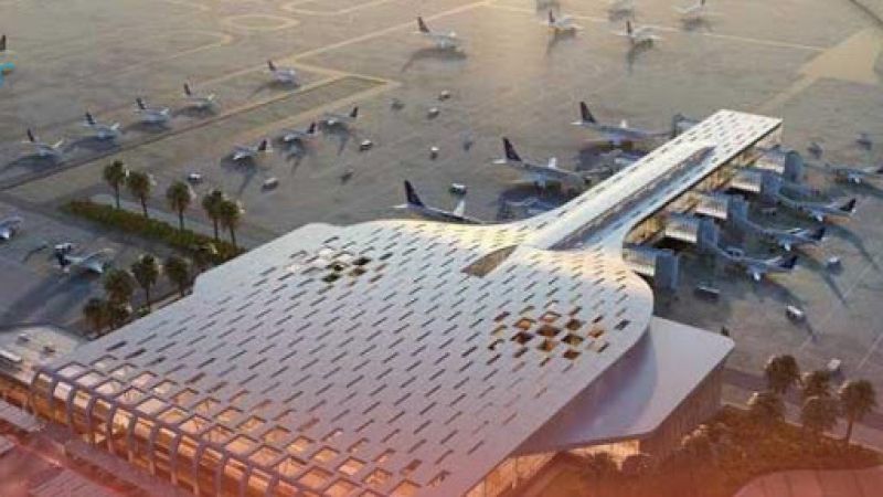 مطار أبها السعودي الدولي تحت نيران طائرات صماد 3 اليمنية