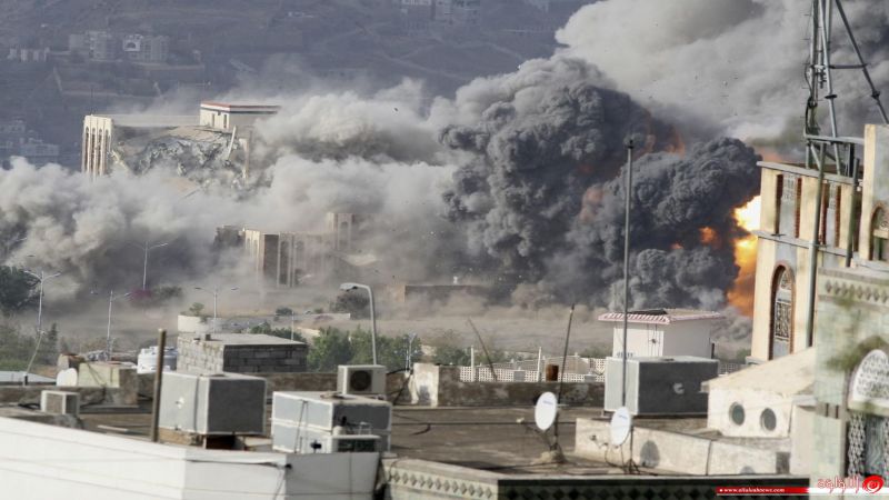 اليمن: 3 غارات لطيران العدوان السعودي الأمريكي على مديرية خب والشعف