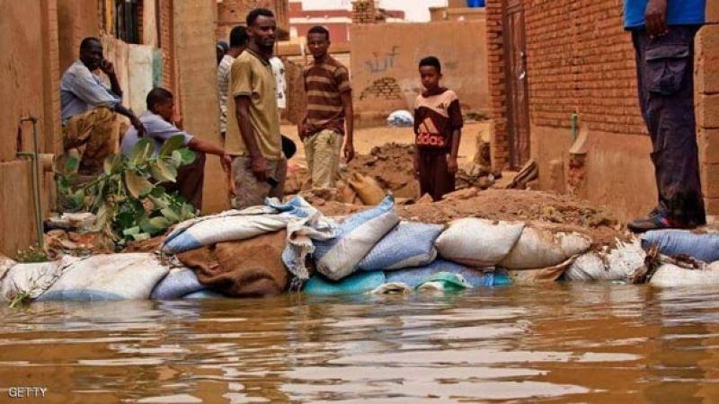 فيضانات السودان.. نصف مليون تضرروا و111 ألف وحدة سكنية تأثرت