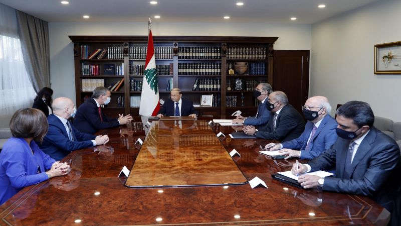 الرئيس عون يبحث مع وفد "الأونروا" أوضاع اللاجئين والمخيمات الفلسطينية