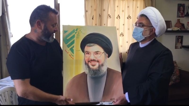مسؤول قطاع الشمال في حزب الله يلبي دعوة آل الشهيد أنطوني تقلا في عندقت العكارية