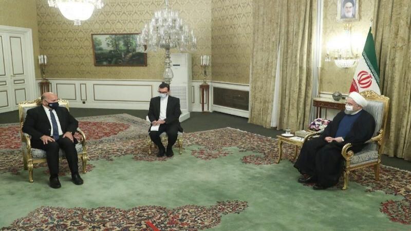 روحاني التقى وزير الخارجية العراقي: التواجد الأمريكي يضرّ بأمن المنطقة