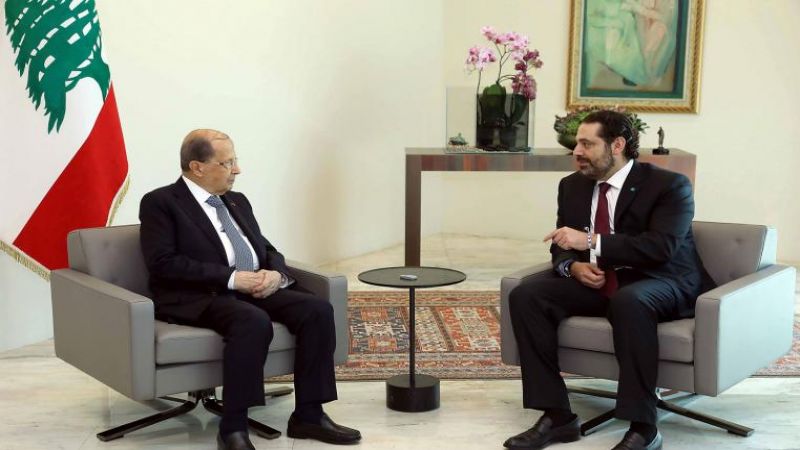 لبنان: الحريري يصل إلى بعبدا للقاء الرئيس عون 