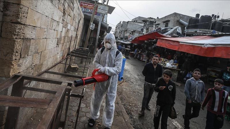 غزة تسجل أعلى نسبة إصابات بفيروس "كورونا"