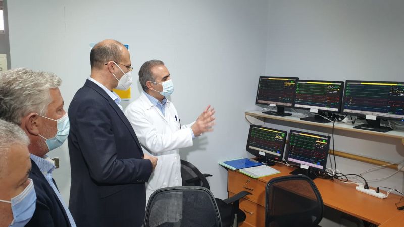 وزير الصحة افتتح قسم العناية الفائقة في مستشفى مشغرة الحكومي