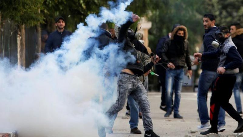 إصابة عشرات الفلسطينيين في مواجهات مع الاحتلال في سلفيت