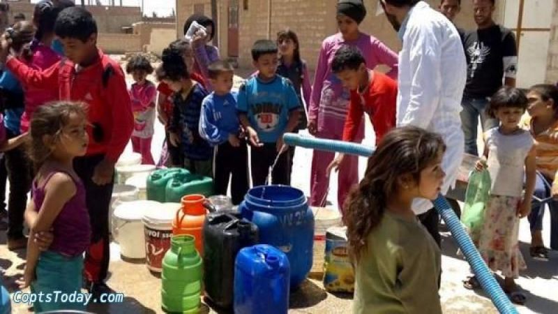 "اليونيسيف" قلقة من قطع تركيا لمياه الشرب عن أهالي الحسكة