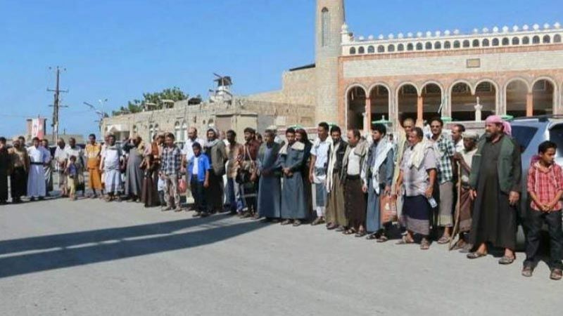 الحديدة: وقفات شعبية مُندّدة بجرائم العدوان في اليمن