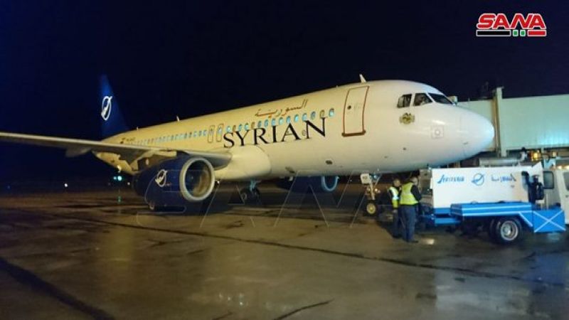 بعد استئناف العمل فيه.. مطار حلب يستقبل أول طائرة قادمة من بيروت